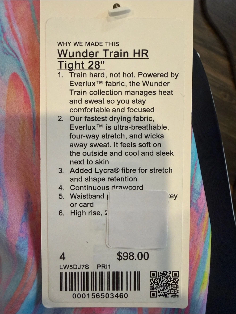 Lululemon Wunder Train High-Rise Tight 28